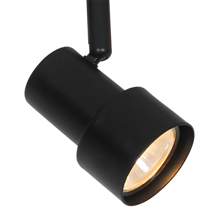 Nordlux Boston 4-rail Ceiling Light Black