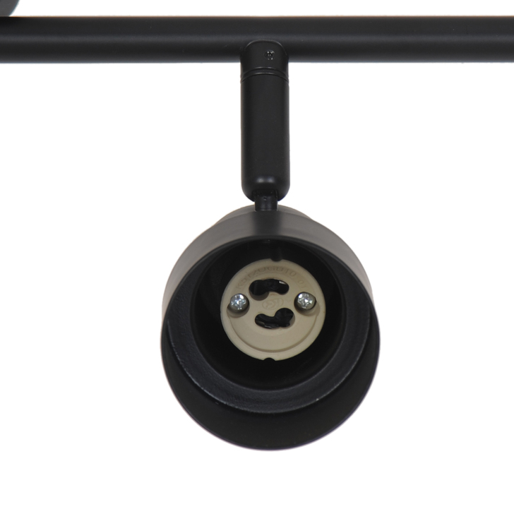 Nordlux Boston 4-rail Ceiling Light Black