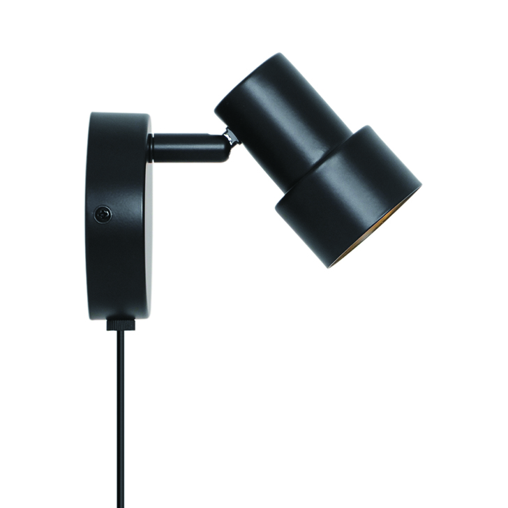 Nordlux Boston spot Wall Light Black