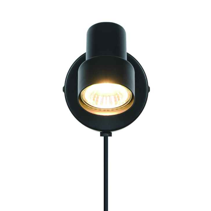 Nordlux Boston spot Wall Light Black
