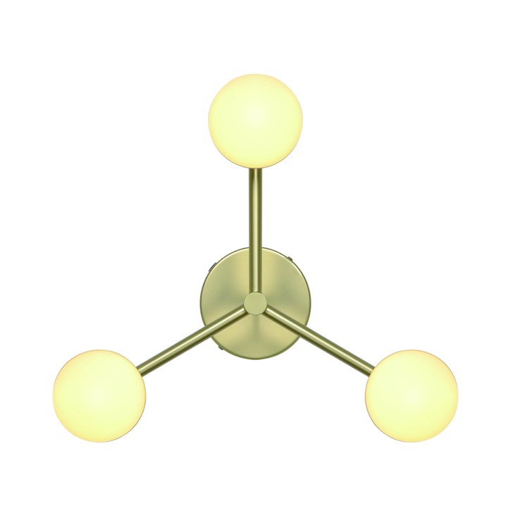 Nordlux Contina Ceiling Light Brushed Brass