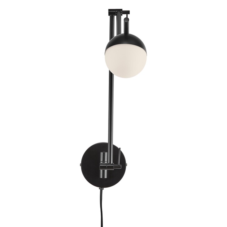 Nordlux Cortina Black Adjustable Wall Light