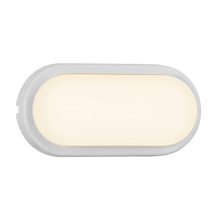 Nordlux Cuba Outdoor Energy Oval Wall Light White