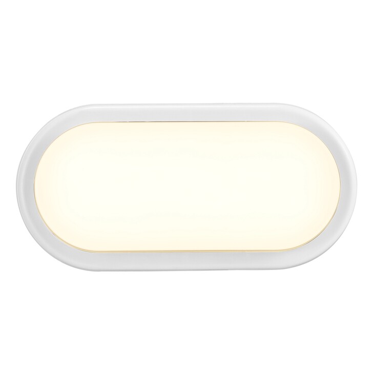 Nordlux Cuba Outdoor Energy Oval Wall Light White