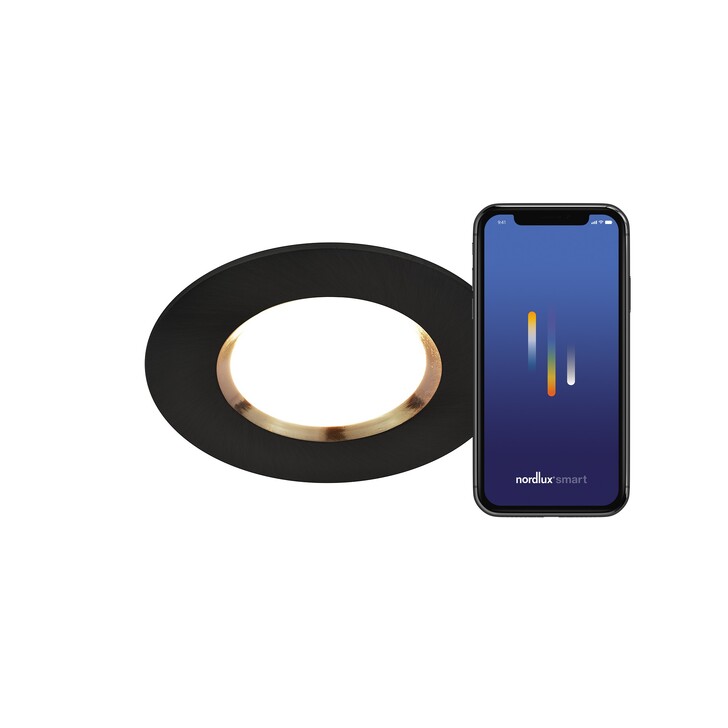 Nordlux Dorado Smart Downlight Black