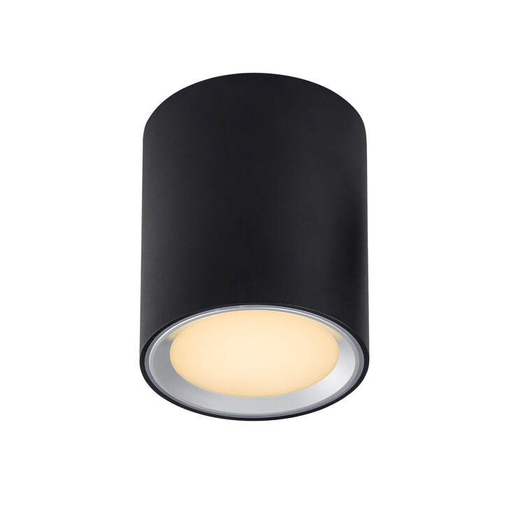 Nordlux Fallon Long Surface Downlight Black/Steel