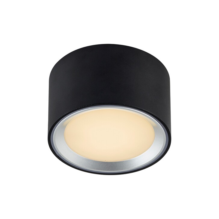 Nordlux Fallon Surface Downlight Black/Steel