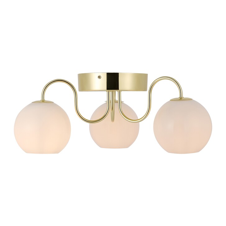 Nordlux Franca Ceiling Light Brass