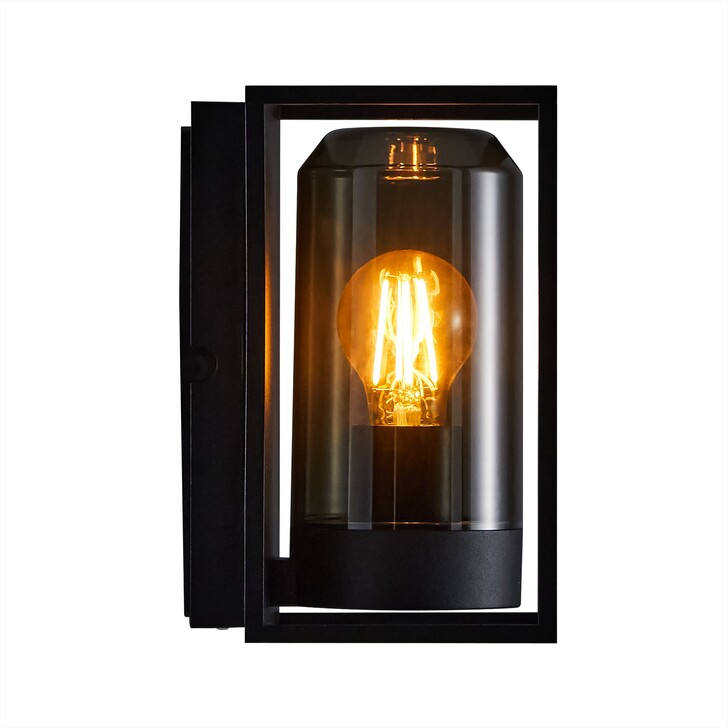 Nordlux Griffin Wall Light Smoked