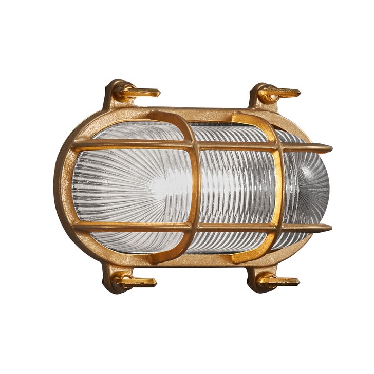 Nordlux Helford Wall Light Brass