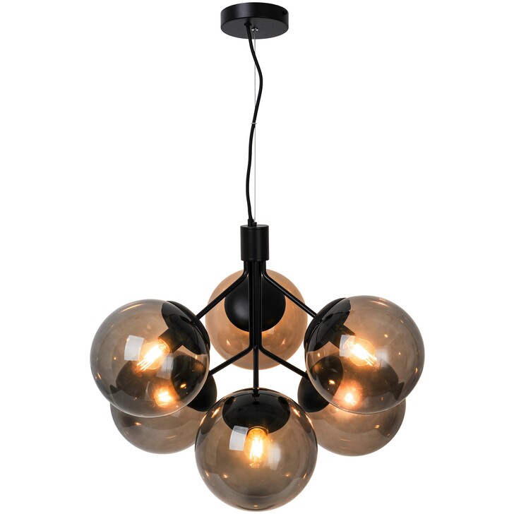 Nordlux Ivona 6-Spot Pendant Black