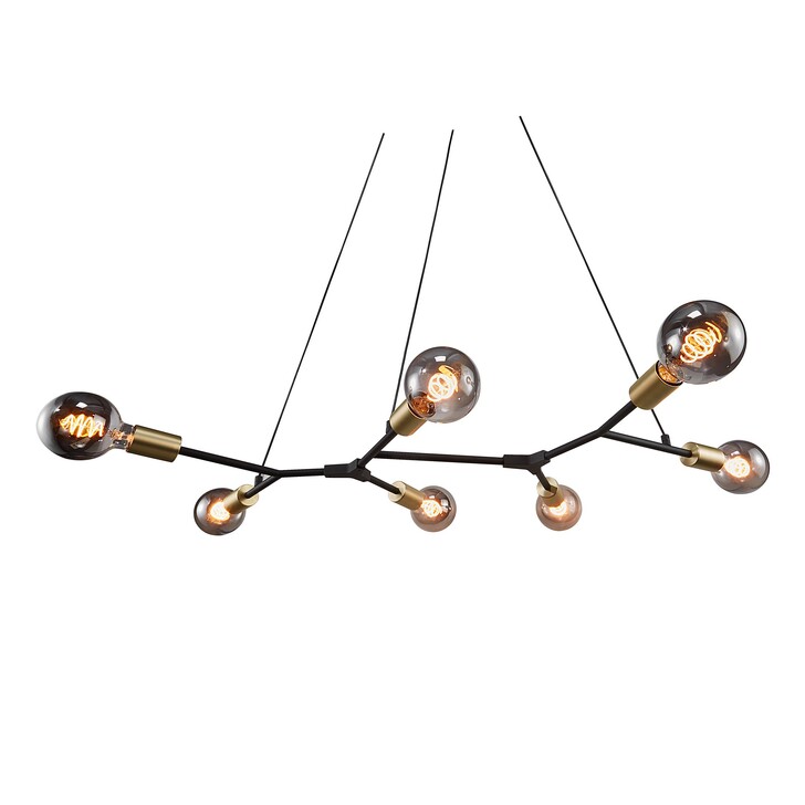 Nordlux Josefine 7-Spot Pendant Black