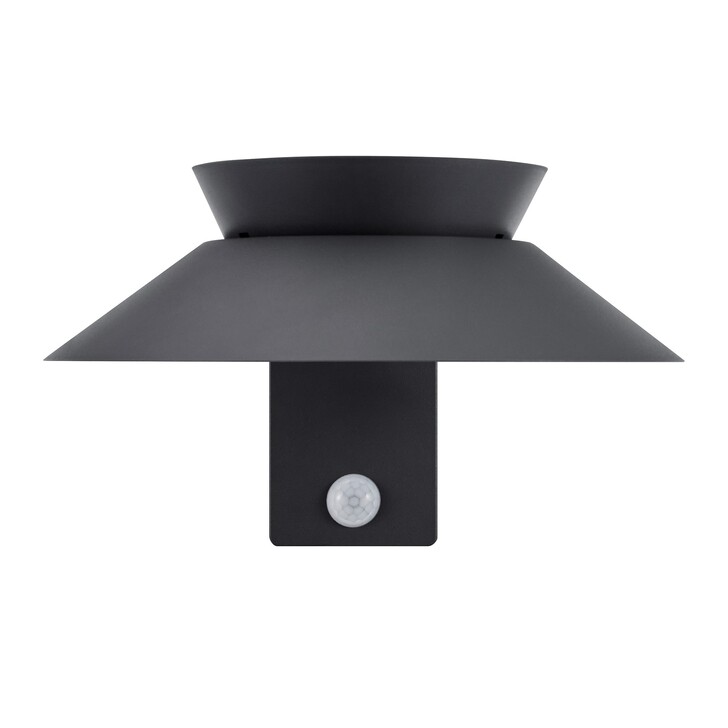 Nordlux Justina Solar Wall Light Anthracite