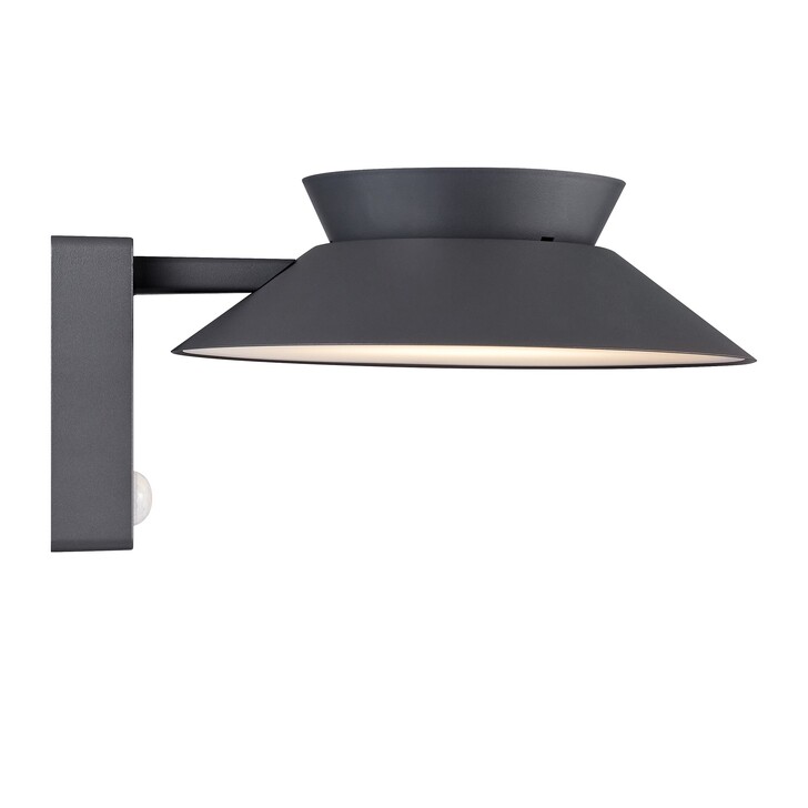 Nordlux Justina Solar Wall Light Anthracite