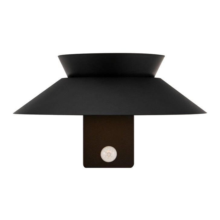 Nordlux Justina Solar Wall Light Black