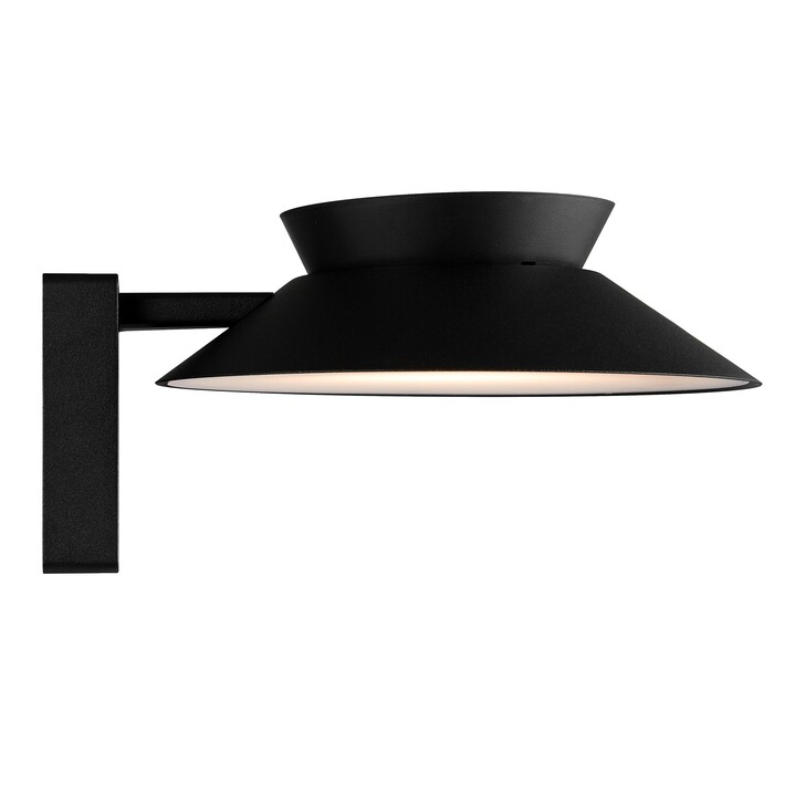 Nordlux Justina Solar Wall Light Black