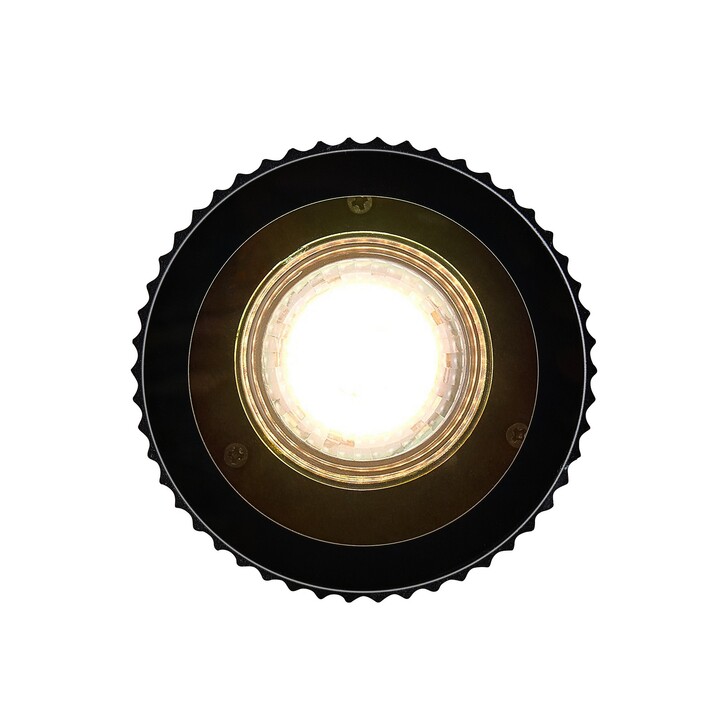 Nordlux Kyklop Ripple Ceiling Light Black