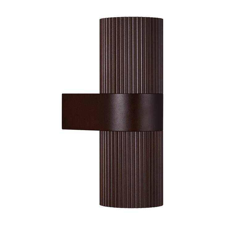 Nordlux Kyklop Ripple Wall Light Rusty