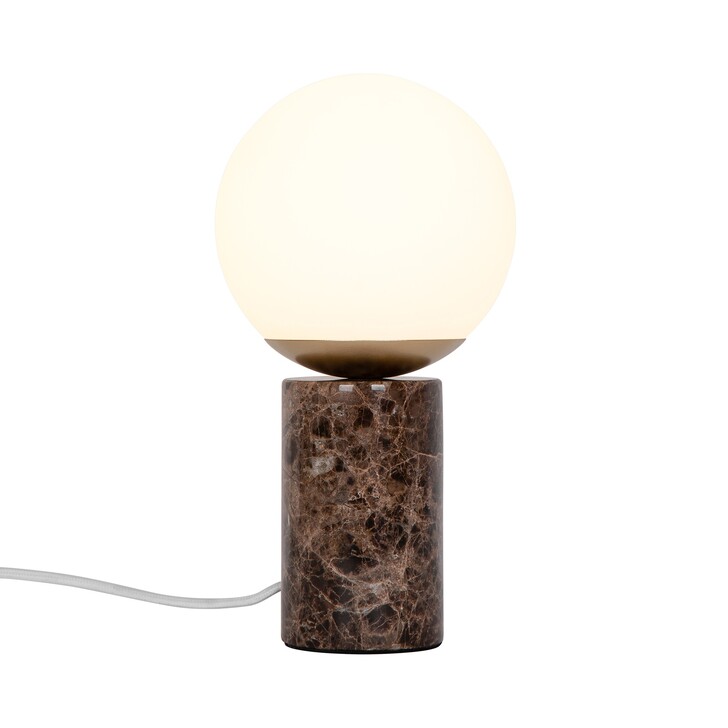 Nordlux Lilly Marble Table lamp Brown