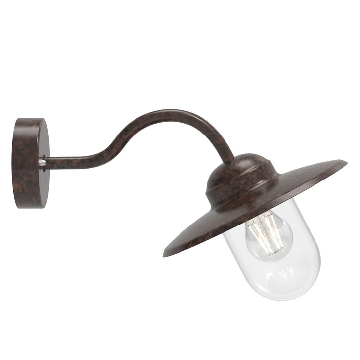 Nordlux Luxembourg Wall Light Rusty