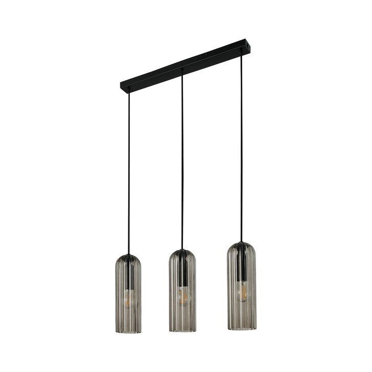 Nordlux Miella 3-Rail Pendant Smoked