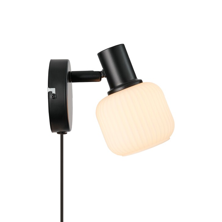 Nordlux Milford Mini Wall Light Black