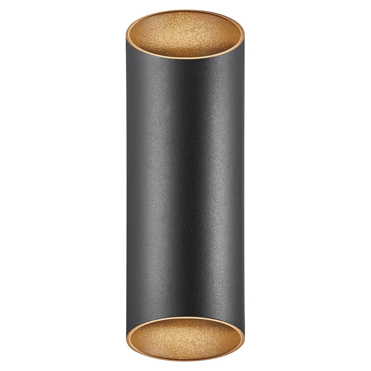 Nordlux Nico Round 22 Wall Light Black