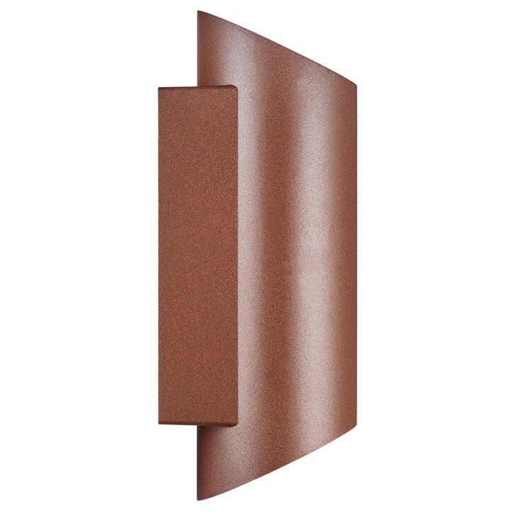 Nordlux Nico Round 22 Wall Light Rusty
