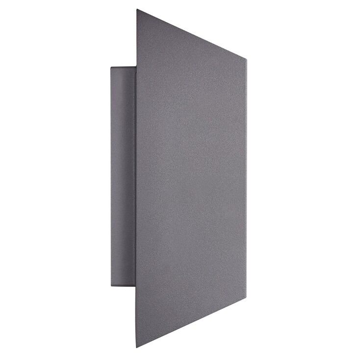 Nordlux Nico Square 22 Wall Light Anthracite