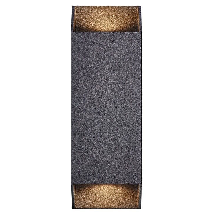 Nordlux Nico Square 22 Wall Light Black