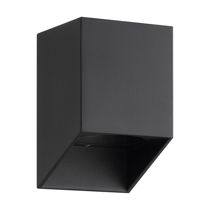 Nordlux Nico Square Wall Light Black