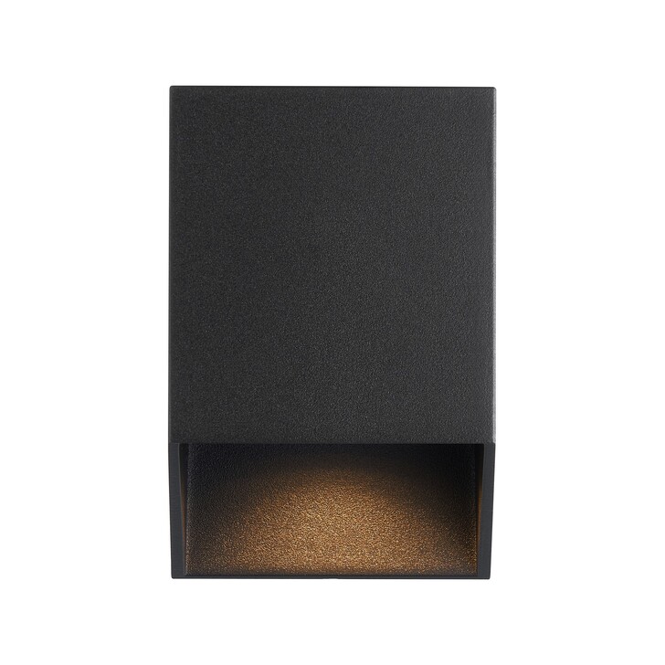 Nordlux Nico Square Wall Light Black
