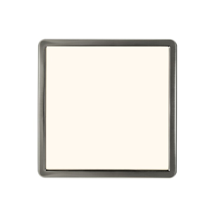 Nordlux Oja 29 Square 3000/4000K 3-Step Ceiling Light Brushed Nickel