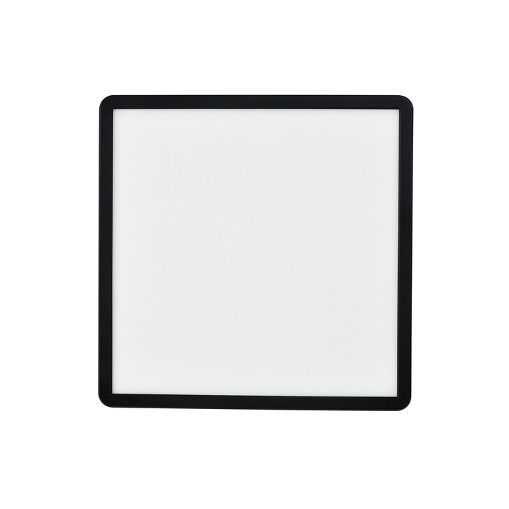 Nordlux Oja 29 Square IP54 3000/4000K 3-Step Ceiling Light Black