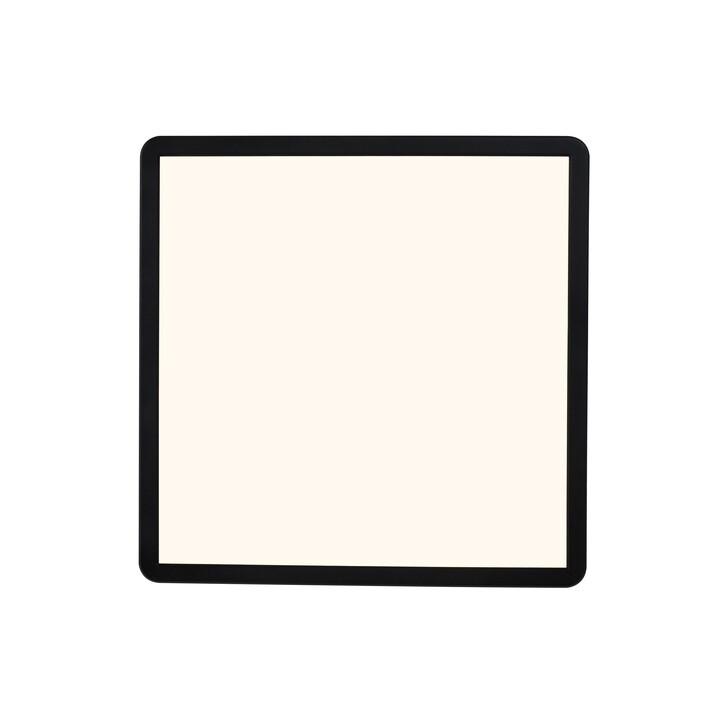 Nordlux Oja 29 Square IP54 3000/4000K 3-Step Ceiling Light Black