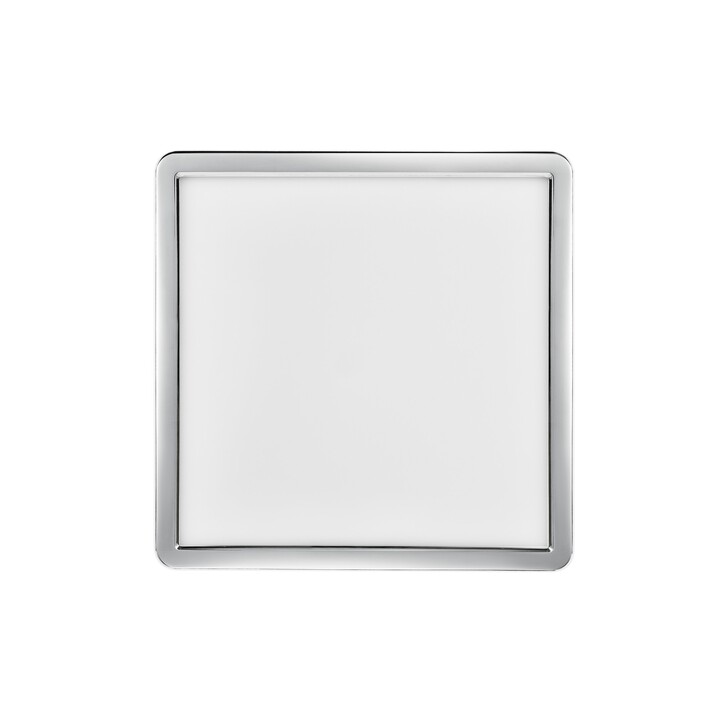 Nordlux Oja 29 Square IP54 3000/4000K 3-Step Ceiling Light Chrome