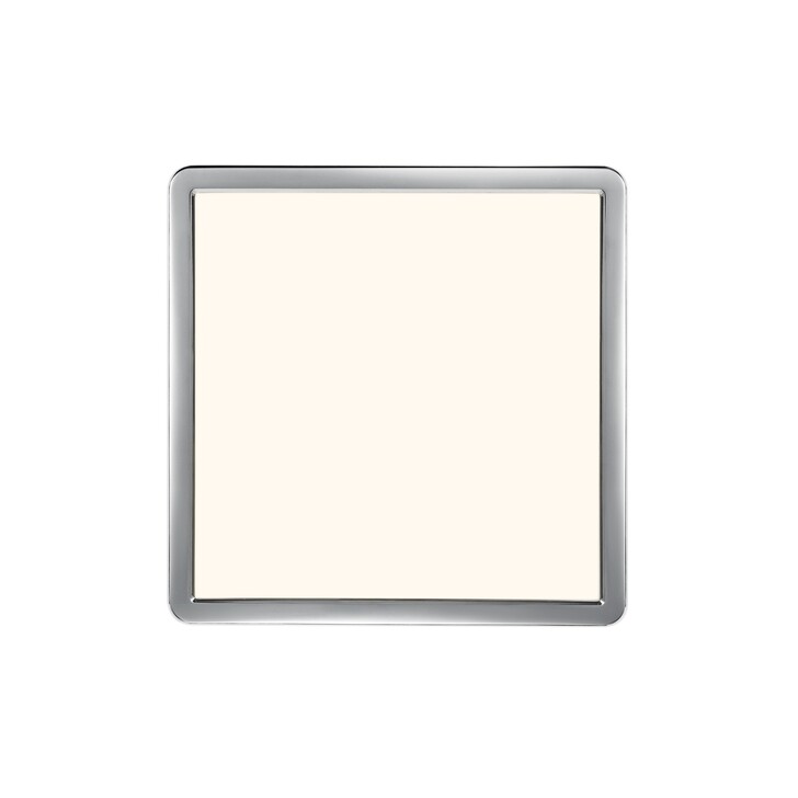 Nordlux Oja 29 Square IP54 3000/4000K 3-Step Ceiling Light Chrome