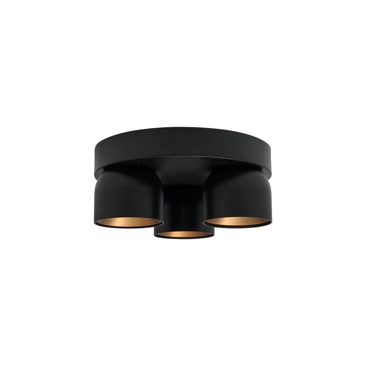 Nordlux Pitcher 3-Rondel Spot Light Black