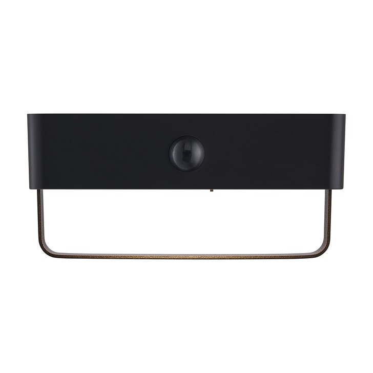 Nordlux Saulio Solar Wall Light Black