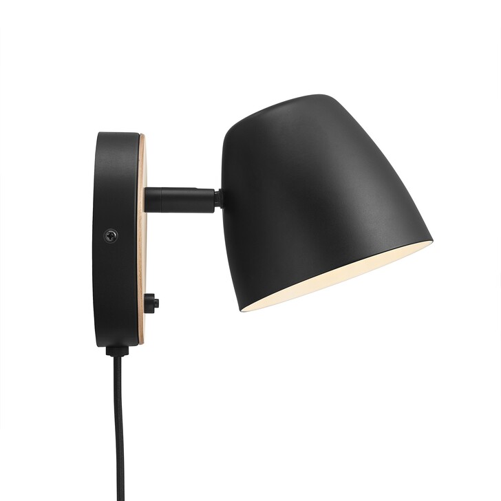 Nordlux Theo Wall Light Black