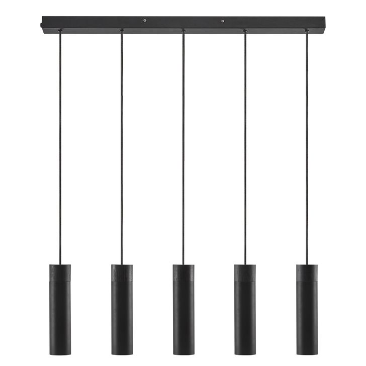 Nordlux Tilo 5-Spot Pendant Black