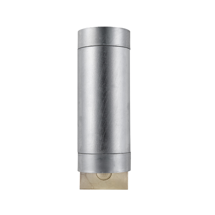 Nordlux Tin Maxi Double Sensor Wall Light Galvanized