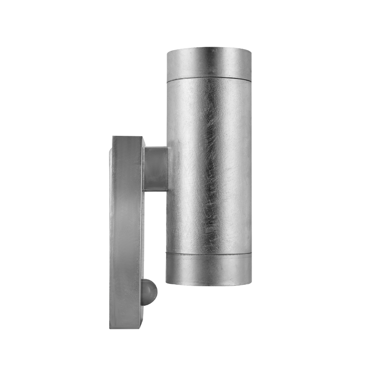 Nordlux Tin Maxi Double Sensor Wall Light Galvanized