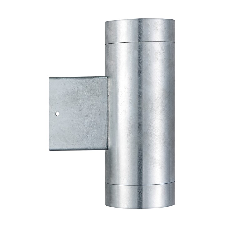 Nordlux Tin Maxi Double Wall Light Galvanized