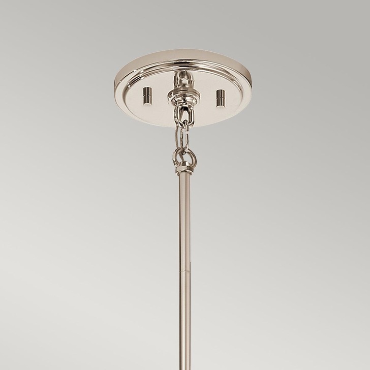 Quintiesse Marilyn 1 Light Pendant In Polished Nickel - QN-MARILYN-MP