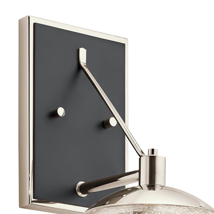 Quintiesse Marilyn Single Wall Light In Polished Nickel - QN-MARILYN1