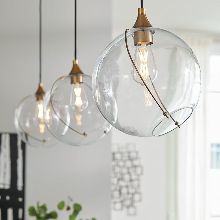 Quintiesse Skye 1 Light Pendant In Heriatge Brass - QN-SKYE-1P