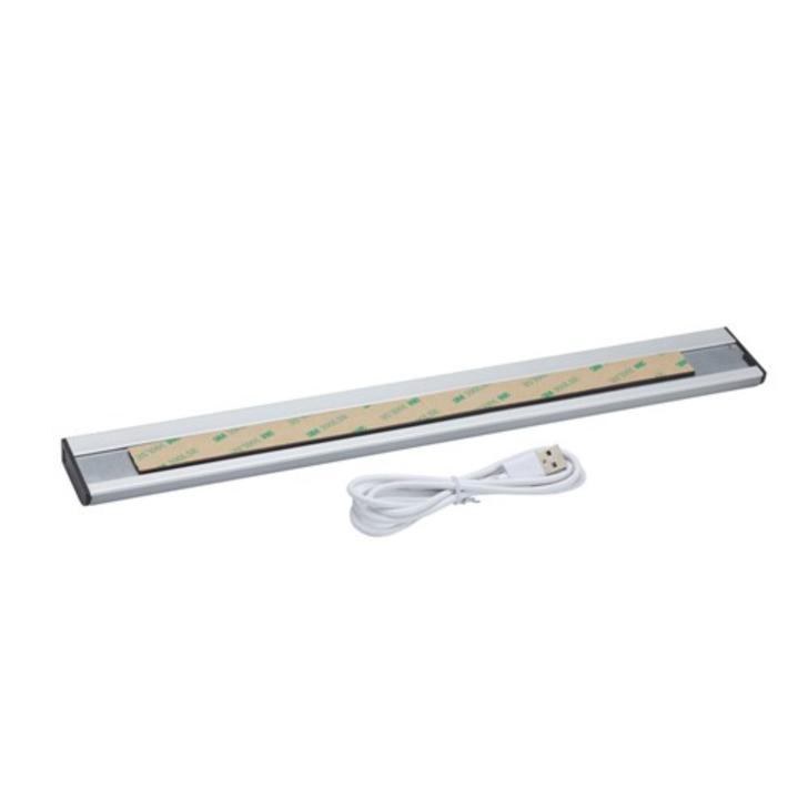 Rechargeable 350MM 5V Cabinet Wardrobe Light 261MM 100LM 3000K With Ir Hand Sensor And Lead