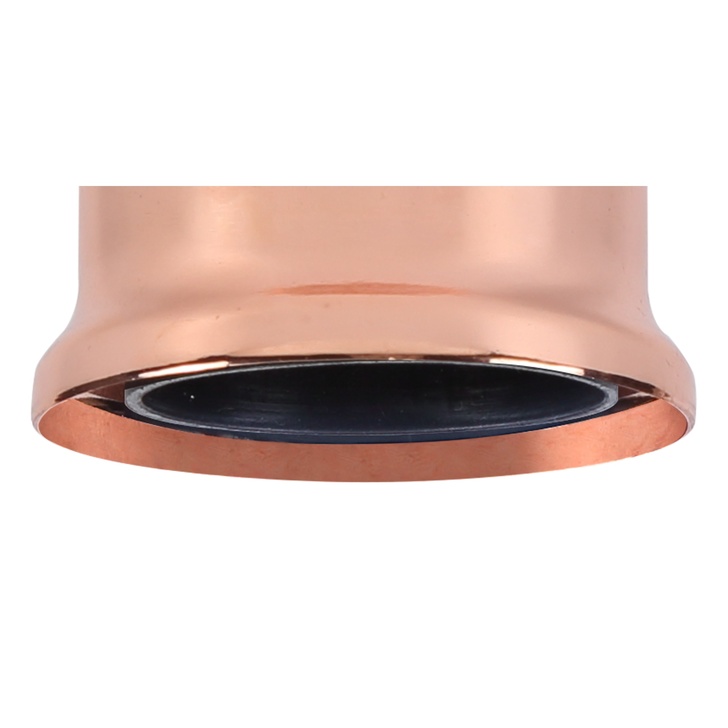 Rose Gold E27 Decorative Metal Lampholder With Cable Clamp