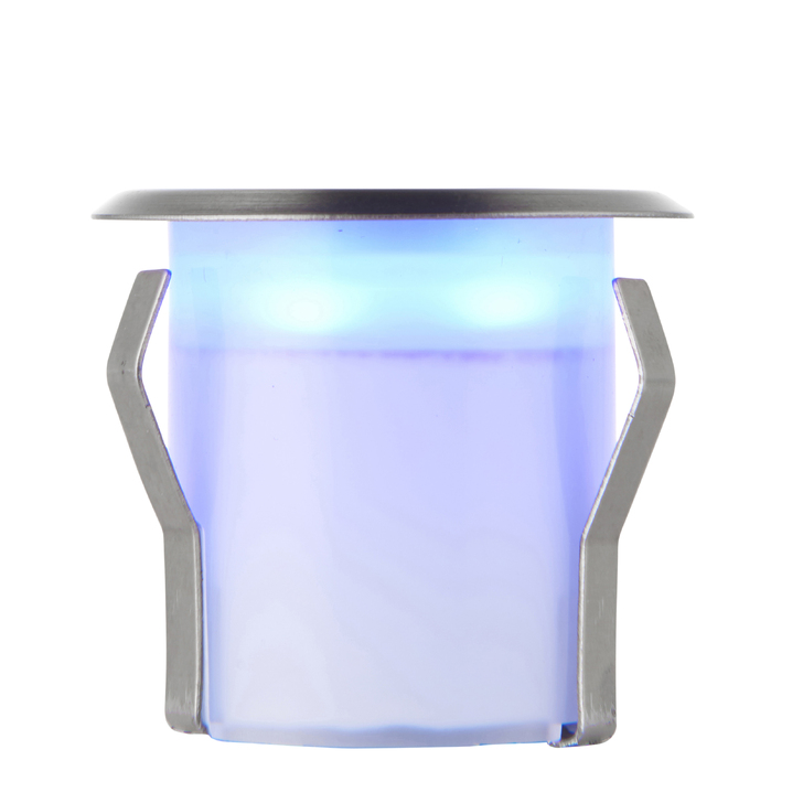 Round IP67 Marine Grade Stainless Steel Led Light - Blue